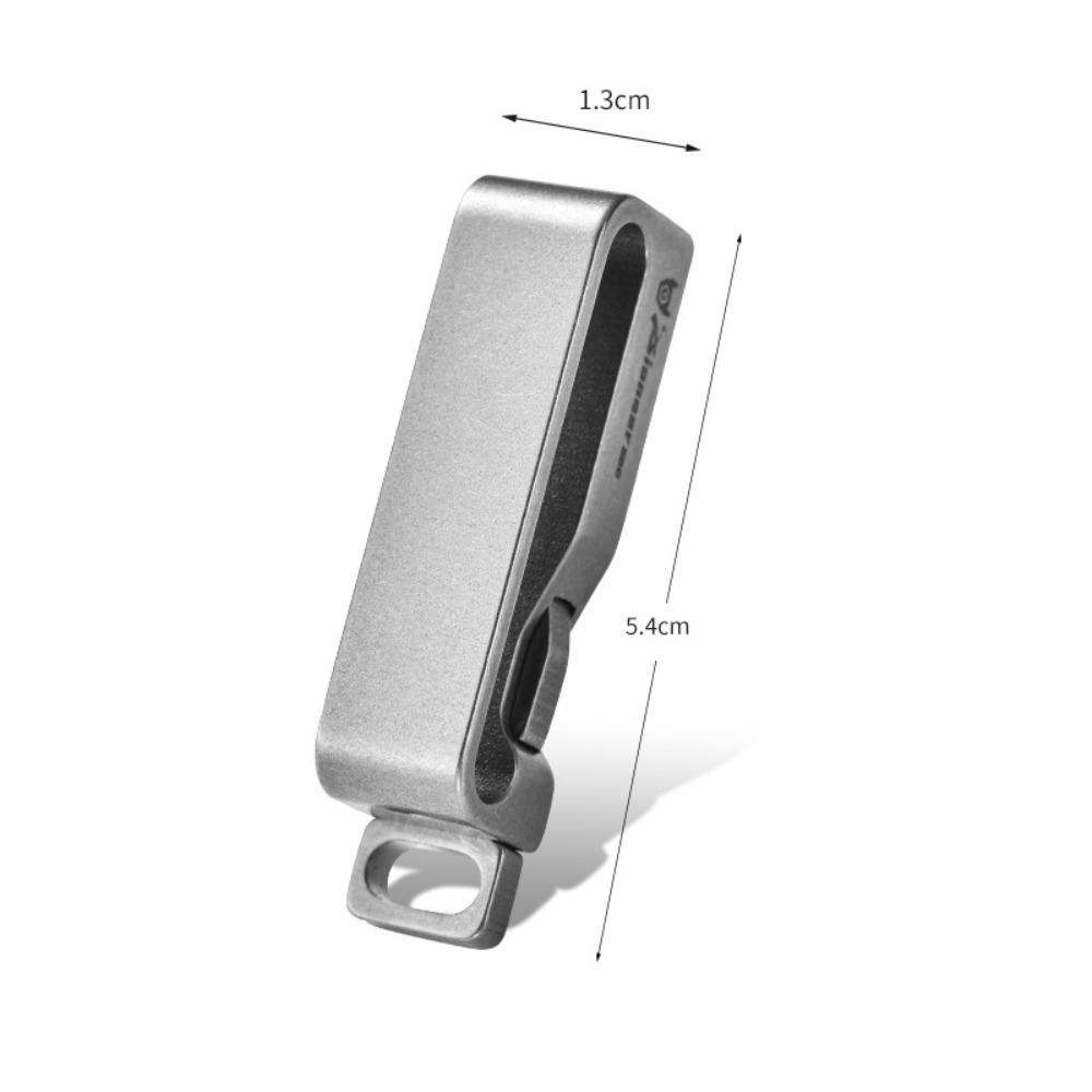 Lightweight Carabiner Hook Clip EDC Waist Belt Car Key Ring Portable Waist Belt Buckle Outdoor