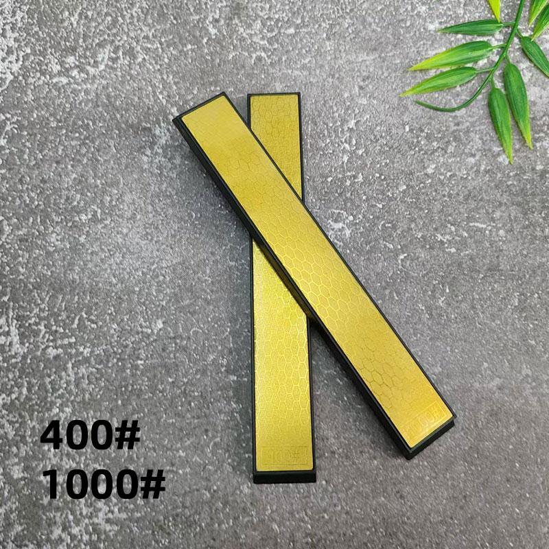Golden Diamond Whetstone Knife Sharpener Fixed Angle Knife Sharpener Sharpening Stone Diamond Whetstone Oil Stone Honing Stones