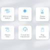 Беспроводная Bluetooth-мышь, световой дисплей с низким уровнем шума, эргономичная перезаряжаемая мышь для домашнего офиса, игры