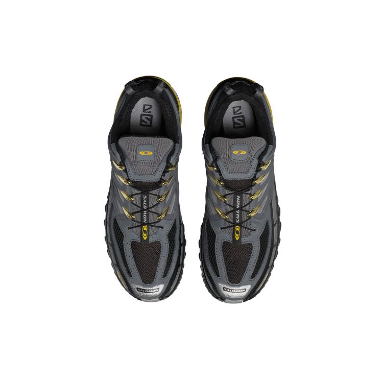 SALOMON Acs Pro Улучшенная сетчатая амортизация Нескользящие Прочные Низкие Походные кроссовки Унисекс Походные кроссовки Серые 416392