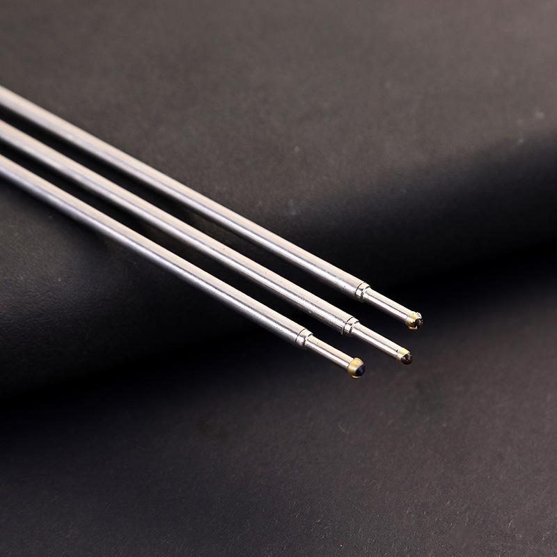 10 шт./лот вращающийся металлический стержень для ручки, специальный картридж для стержня для шариковой ручки