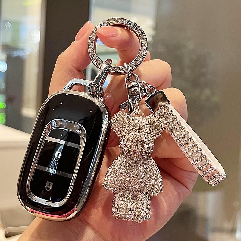 Чехол для автомобильного пульта дистанционного управления TPU, защитный чехол для брелока Honda CRV CR-V, подходит для Civic Accord HR-V HRV City Odyssey XR-V 2022-2024