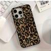 Реалистичный дизайн леопардового принта Мягкий чехол для телефона для iPhone 17 16 15 14 Plus 13 12 11 Pro Max 7 8 SE2 16E 17 Air Ударопрочный чехол