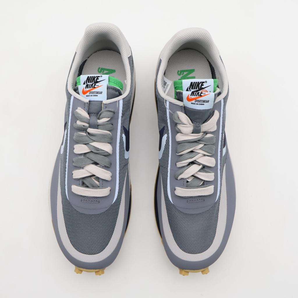 DH3114-001 CLOT x Sacai x Nike LD Waffle Серый Обсидиан Прохладный Серый Темно-синий Зеленый