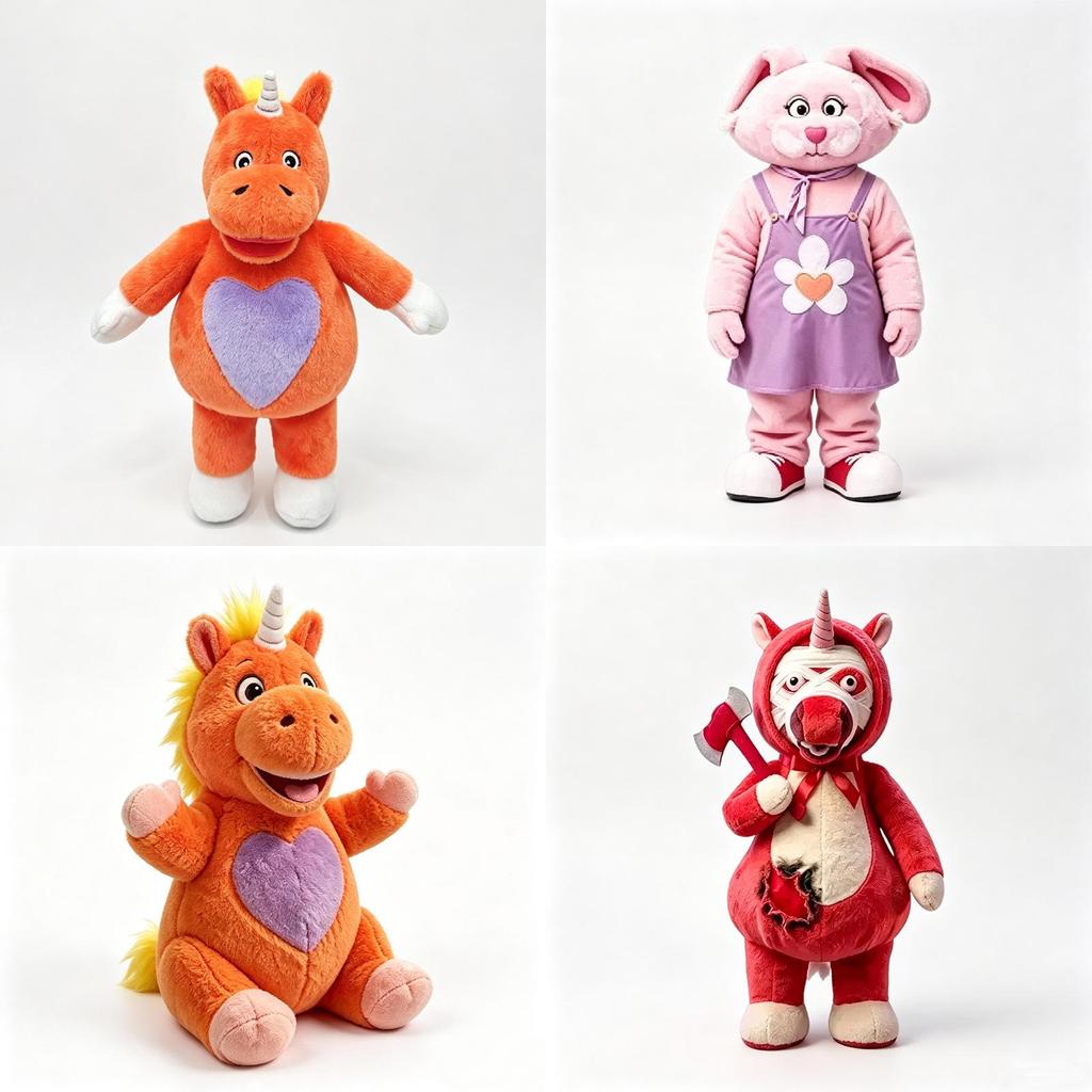 Buddy The Unicorn Stuffed Animal For Kids Bedroom Decor