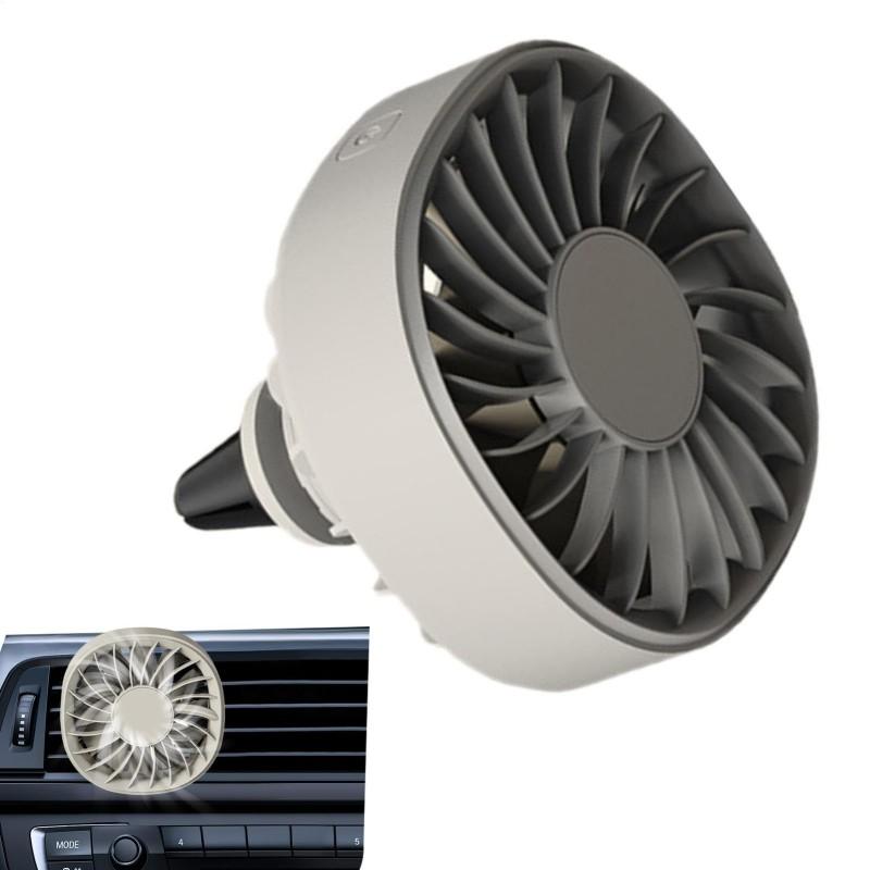 Автомобильный вентилятор для вытяжки воздуха, портативный вентилятор для автомобилей, грузовиков, охлаждающее устройство, 3 регулируемые скорости ветра, зарядка через USB, мини-вентилятор для вентиляционного отверстия/дома/офиса