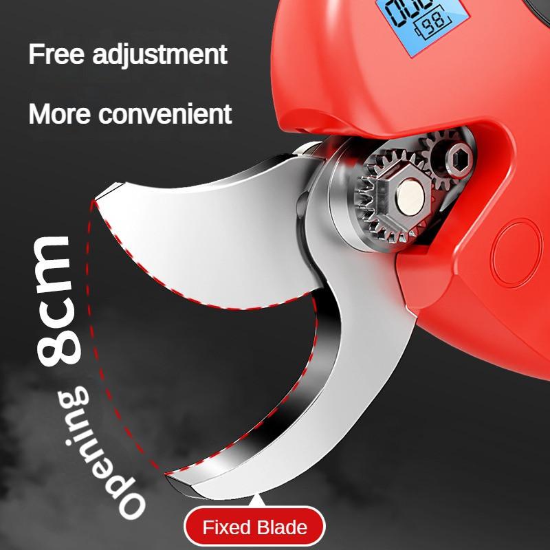 Перезаряжаемые ножницы для обрезки веток, бытовые садовые инструменты для обрезки фруктовых деревьев, портативные электрические секаторы