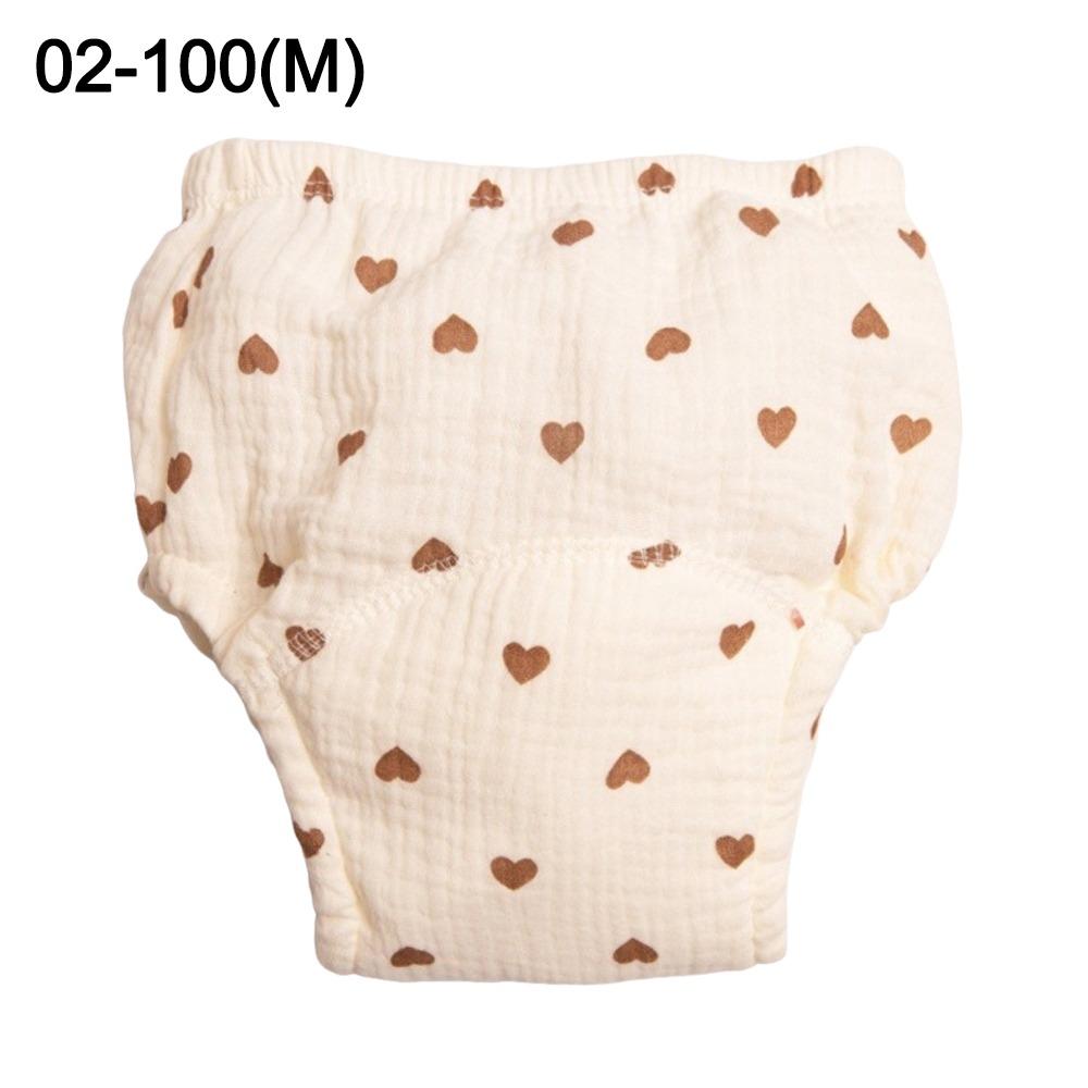Cotton Gauze Baby Washable Diaper Waterproof Reusable Nappies Baby Diapering for Boys Girls