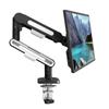 Monitor Single Display Compatible with Gas Spring Load Capacity Desk Clamp VESA PC Monitor Japanese Instruction Manual Black Arm, Arm, 14-32 Inches,