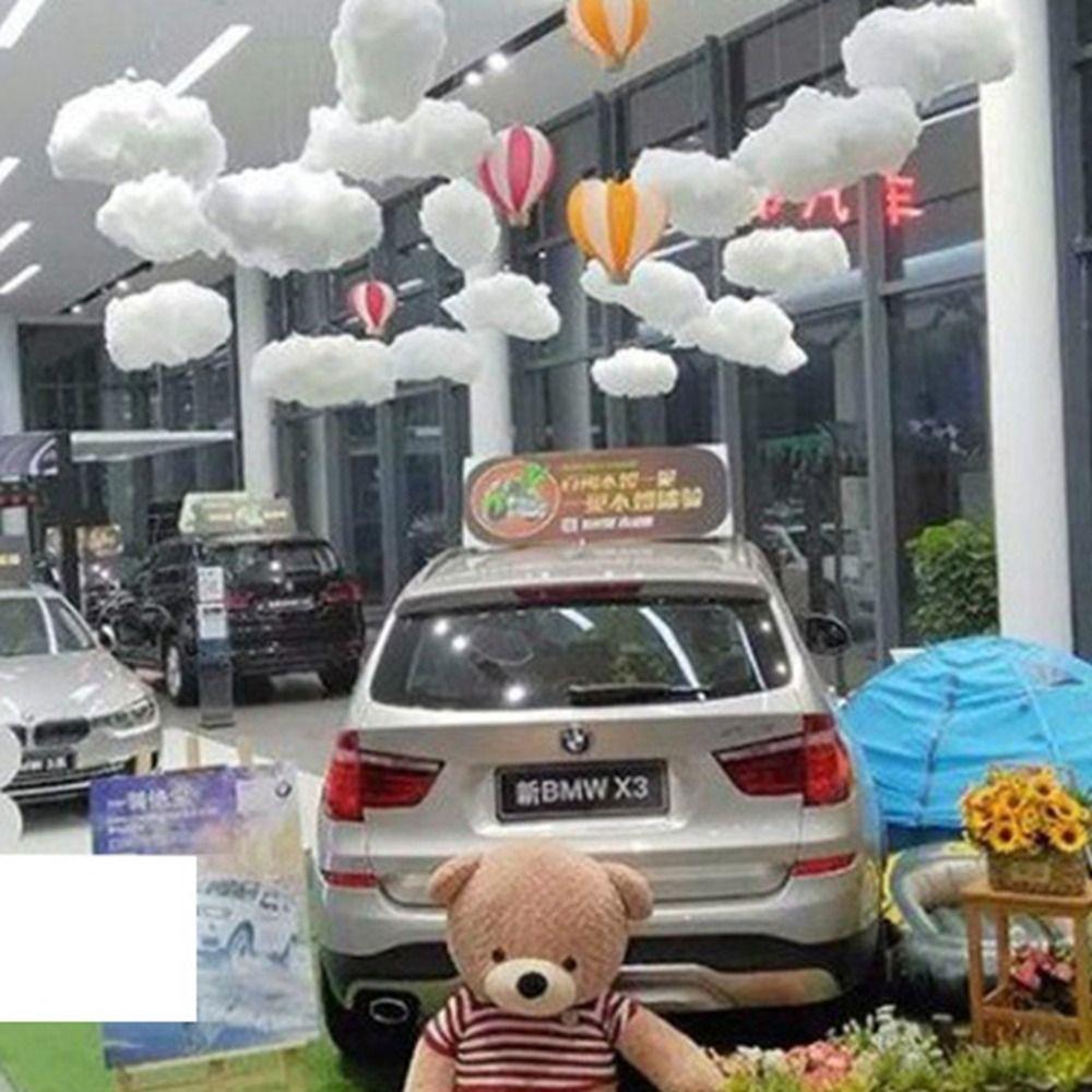 Party Backdrops Clothing Stores Cloud Ornaments Party Supplies Prop Cotton Artificial Cotton