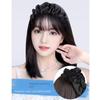Синтетический полуободок парик корейский стиль женский обруч для волос короткий прямой парик на ободке женский