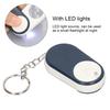 10X Magnifying Glass Double Layer Lenses Folding Handheld Mini Magnifier Keyring with LED Light Mini Magnifying Glass