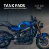 Новые текстурные накладки на бак XSR900 Защитные наклейки Наклейка на колено Боковая накладка для тяги на топливный бак Мотоцикл Для Yamaha XSR 900 xsr900 2022 2023