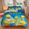 Simpsons Family Print 3Pcs Bedding Setduvet Cover With 2 Bedropillowcase Home Birthday Gift