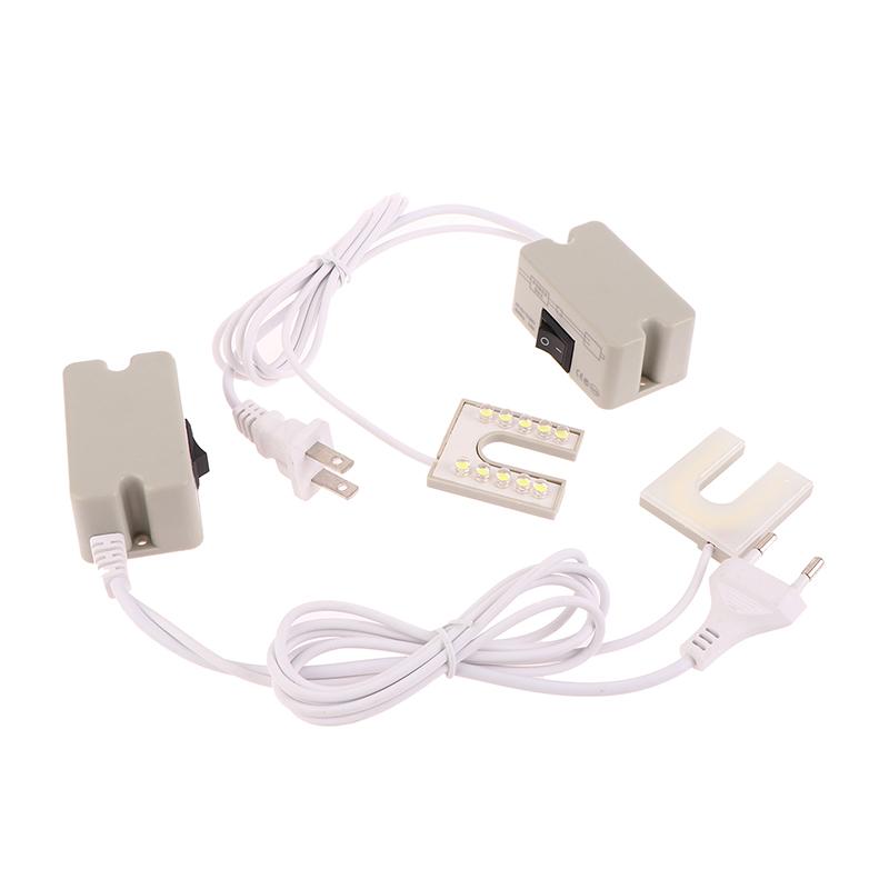 Eu/U Plug 10 Led швейная машинка свет U-образный промышленный светильник магнитный рабочий свет для сверлильных станков верстаки