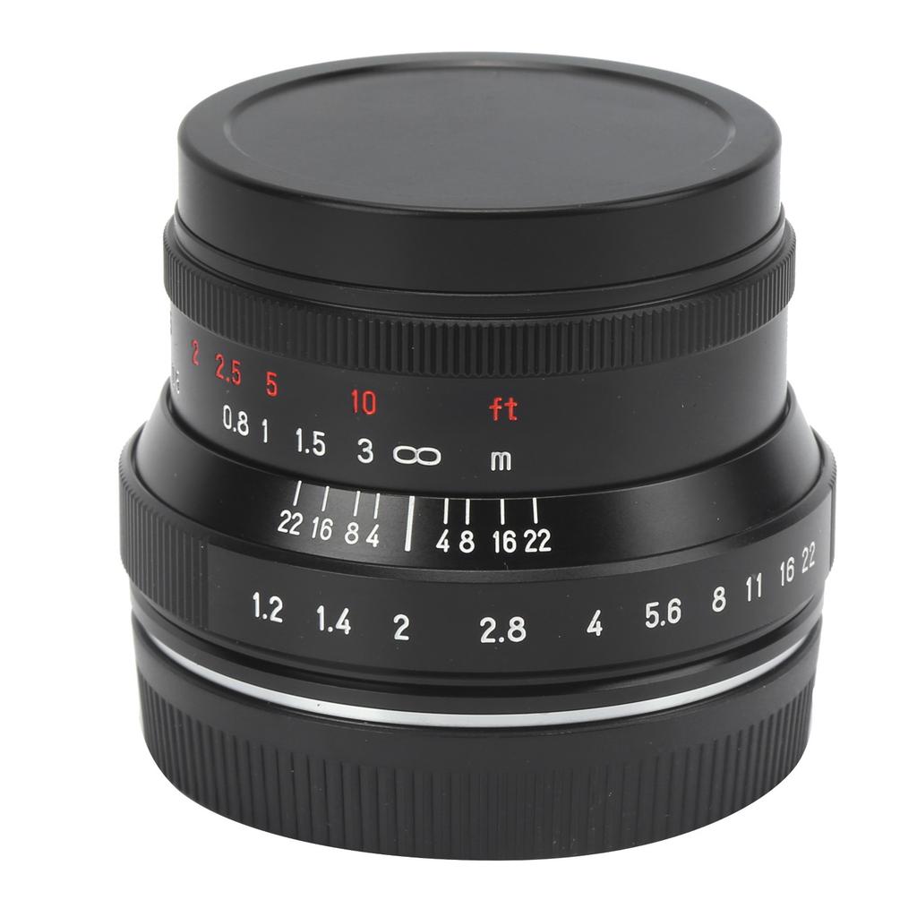 7Artisans 35mm F1.2 II Large Aperture Lens for Fujifilm XT4XS10XT3XT30 FX Camera