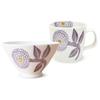Kunzan Kiln Tea Bowl 11cm Mug 270ml Set Microwave Safe Hasami Ware Made In Japan Dahlia Purple J-kitchens