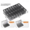 9-24 Grids Parts Box Plastic Parts Compartment Box Multifunctional Tool Storage Box