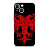 Албания Албанцы Флаг Роскошный Чехол Для Телефона Для IPhone 18 15 16 14 13 12 11 Pro Max XS X XR SE 7 8 Plus ТПУ Прозрачный Защитный Чехол