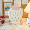 Cute Strawberry Holder Rack Hollow Pencil Desk Organizer Makeup Holder Containers Storage Kawaii Fruit Stationery Accessories