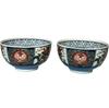 Японская Тосай Нисикисай Старый Имари Обычная Миска Пара