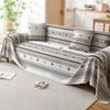 Cool Ice Silk Sofa Cover Towel Full Covered Anti-Slip Sofa Cover Bohemian Sofa Cushion