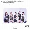 ITZY 1st Tour Checkmate Official MD Trading Card Photocard JYP SHOP KPOP K-POP