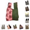 Durable Polyester Fabric Knitted Handheld Bag In 10 Colors For Women