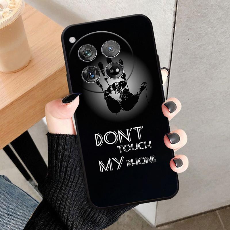 For OnePlus 12 Case Cover For OnePlus12 Fundas New Black Soft Silicone TPU Protective Phone Case For One Plus 12 Bumper Coque