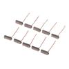 0pcs 5*7*19mm Electric Generator Carbon Brushes Car Alternator Power Tools Car Regulator Low Copper