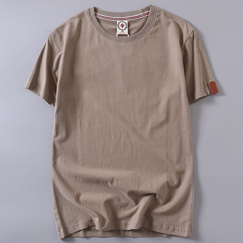 Export to Japan Foreign Trade Leftover Stock Clearance Short-Sleeved T-shirt