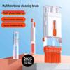 8-in-1 Multifunctional Cleaning Set: Keyboard, Headset, Phone, and Screen Brush with Stand
