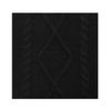 Countess Mara Warm Cashmere Blend Knit Scarf Black Cmfw4o2105k0