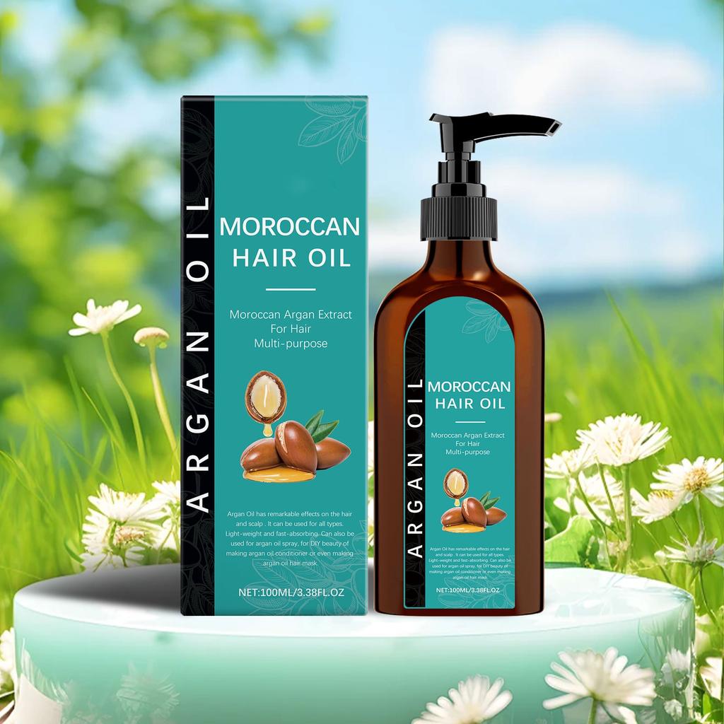 Масло для ухода за волосами, нежное и питательное, мягкие и увлажняющие волосы, ежедневный уход и масло для ухода 100 мл
