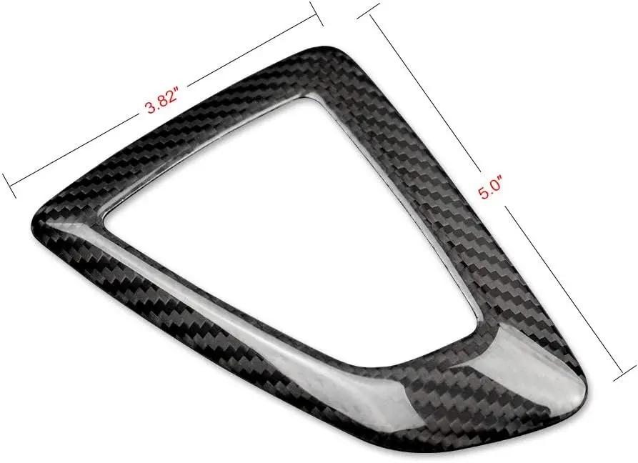 Carbon Fiber Gear Shift Knob Panel Frame Cover Trim for BMW F20 F21 F22 F23 F30 F34 F35 F32 F33