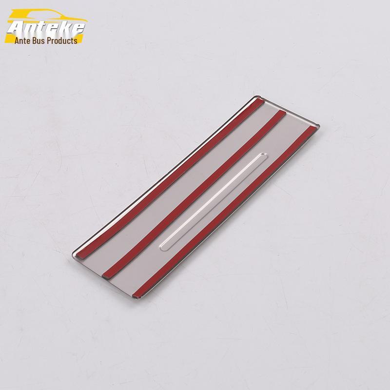 19 A6L Панель заднего подстаканника Наклейка-декоративная пайетка из нержавеющей стали