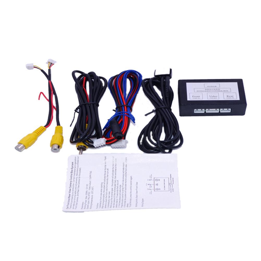 Автостайлинг Конвертер Парковочного Канала Автоматический Переключатель Блок Управления Видео с Передней и Задней Камер Внутренние Детали