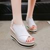 Прибытие Женские Летние Повседневные Туфли из Натуральной Кожи на Толстой Подошве Женские Криперы Повседневные Дышащие Плоские Туфли на Платформе 2024