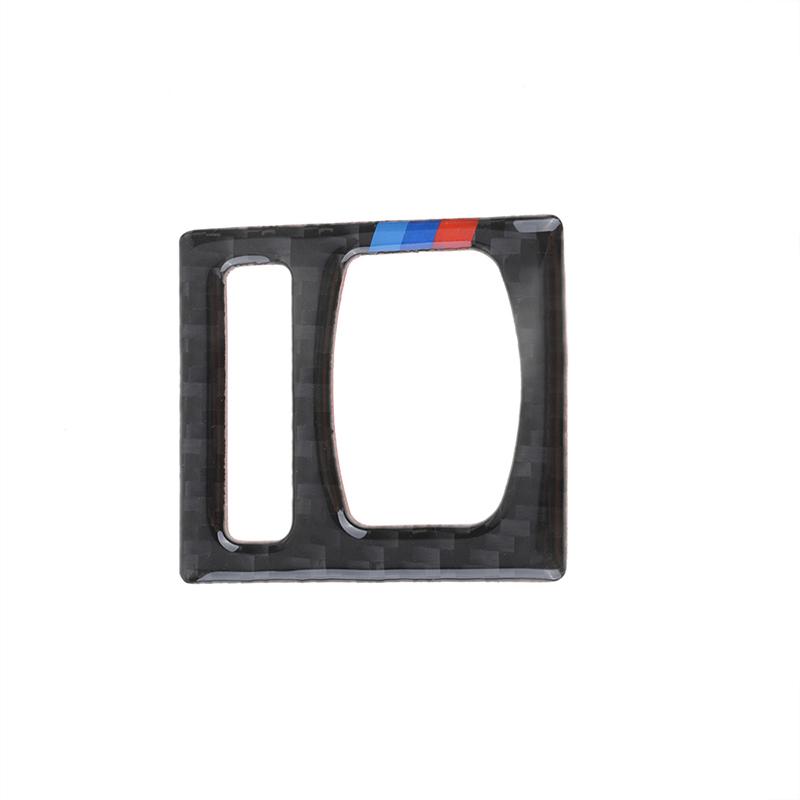 Накладки на вентиляционное отверстие центральной консоли автомобиля, наклейка из настоящего углеродного волокна, подходит для BMW 5 серии F10 2011-2017, автомобильные аксессуары