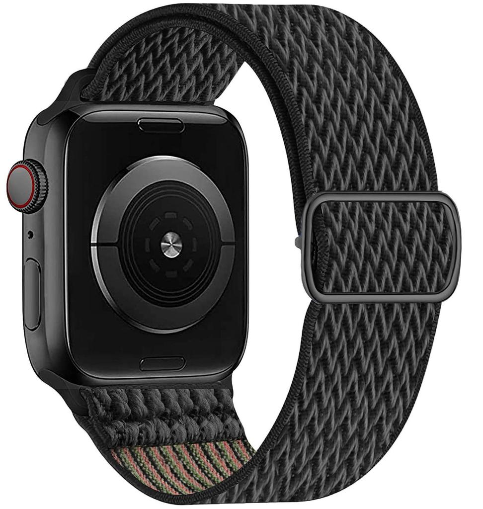 Эластичная петля Solo Loop, совместимая с ремешками Apple Watch 44 мм, 42 мм, 40 мм, 38 мм, регулируемый эластичный спортивный нейлоновый ремешок для серии iWatch