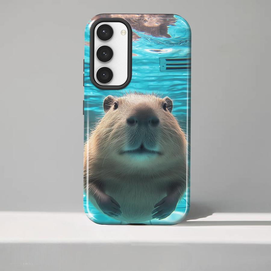 Funny CapyBara Phone Case for Samsung Galaxy S25 A16 S20 FE S25Ultra S24 Ultra A36 A56 S23 A26 S23Ultra Soft Cover Capa
