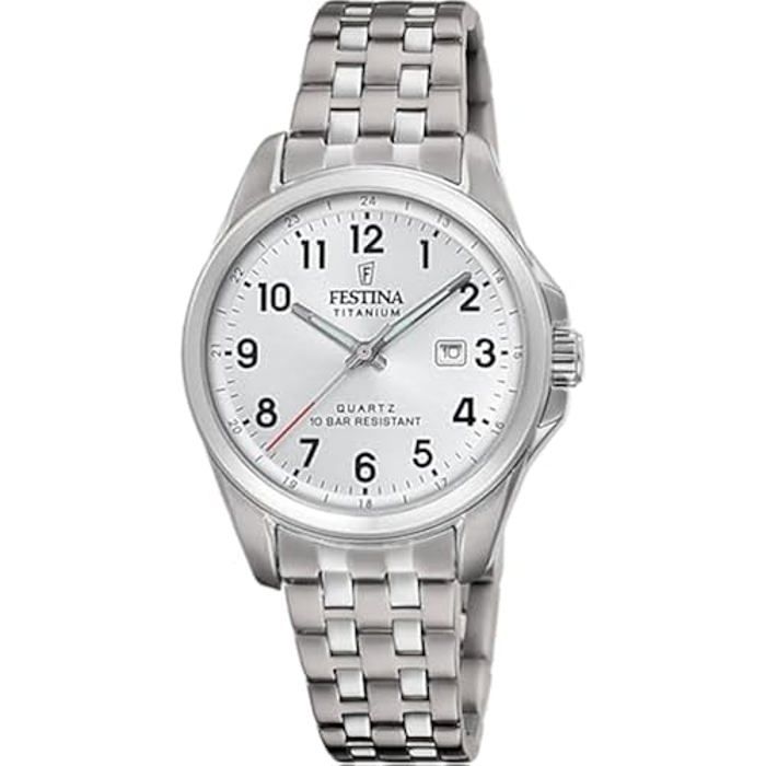 Montre - FESTINA - F20697/1 - Titane - Étanchéité 10 Atm - Affichage Analogique