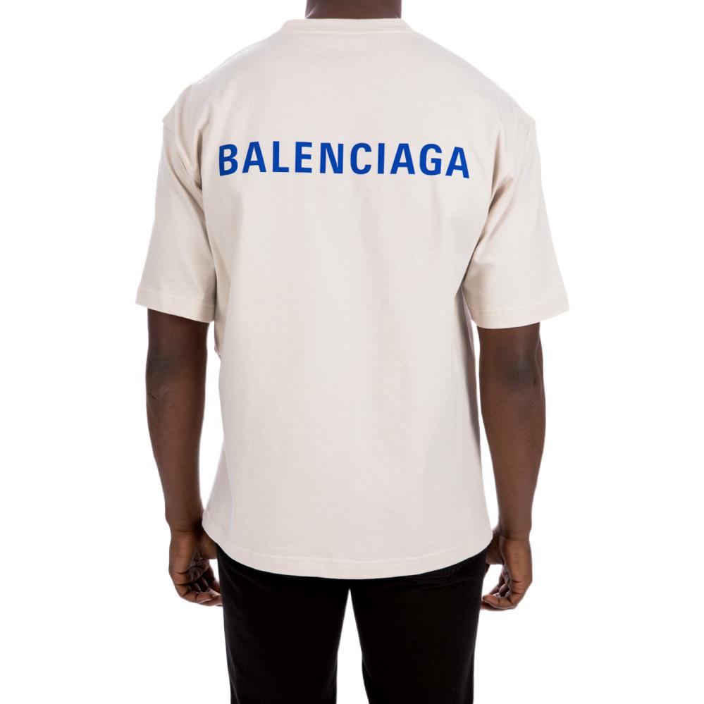 Balenciaga Badge Logo Tee 612966TIVG59055
