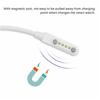 KW98 DM Male to 4 Pin 7.62 Space 4Pin Magnetic Charger Cord Smart Watch Charging Cable Power Cables