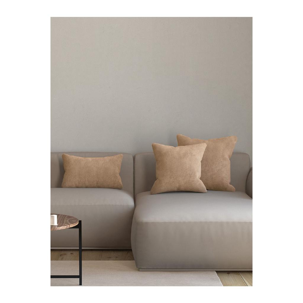 Бархатная текстурированная подушка кирпичного цвета, наволочка, подходящая для пунша серии Freedom