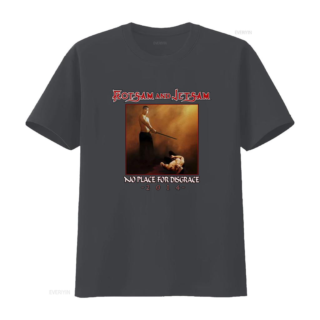 Flotsam And Jetsam No Place For Disgrace 2014 Album All Size T Shirt Sc366 Vintage Homme Stylish Slightly Comfortable