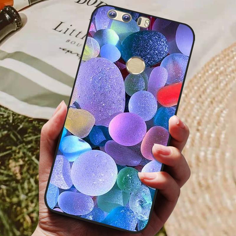 For Huawei Honor 8 5.2-inch Case Silicon Back Cover Phone Case for Huawei Honor 8 Cases Soft bumper coque Honor8 FRD-L19 Coques