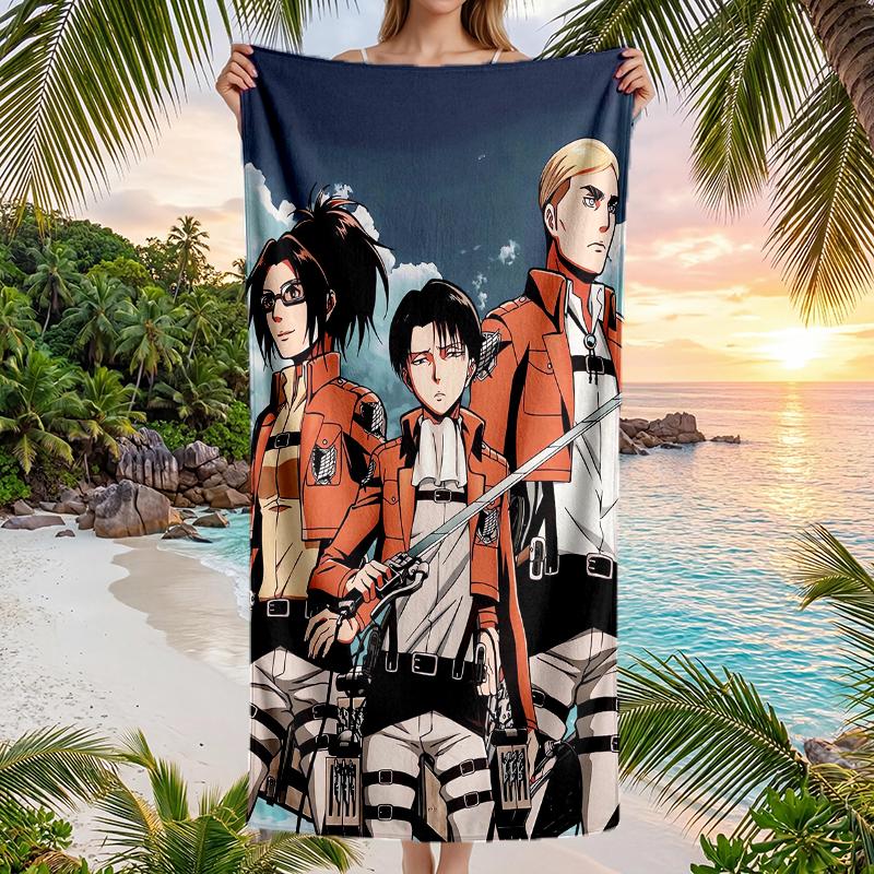 Erwin Levi Hange Fashion Beach Towel: Ideal for Summer Adventures Soft, absorbent and quick drying suitable for swimming and bathing