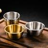 304 Stainless Steel Small Seasoning Dish Kitchen Sauce Cup Ketchup Dipping Bowl Appetizer Plates Sushi Vinegar Soy Saucer Dish