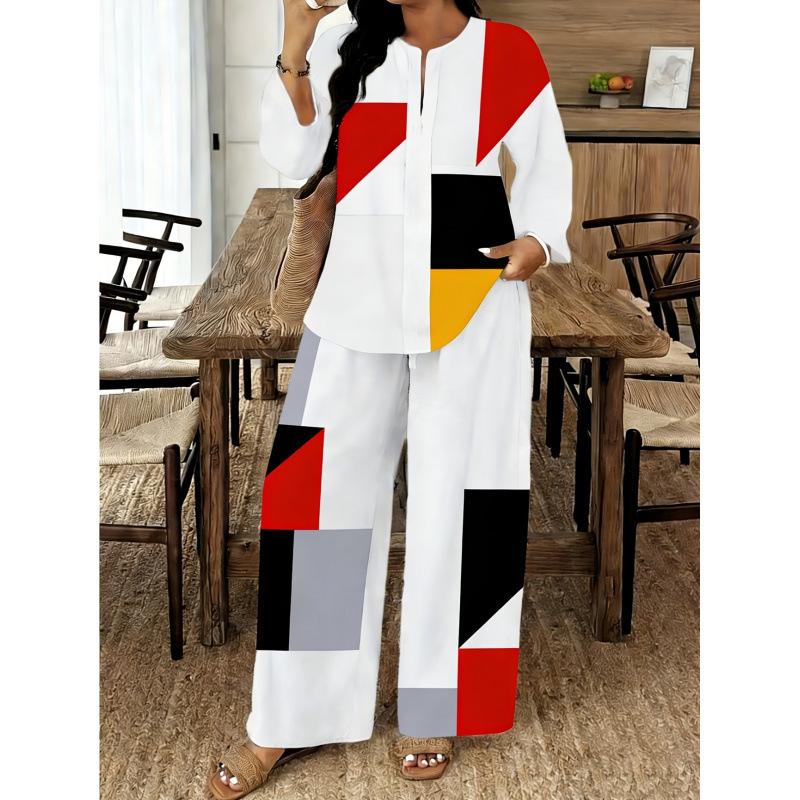 Women's Wholesale Long Sleeve Lace Flower Long Sleeve Ethnic Style Women's Hot Selling Set